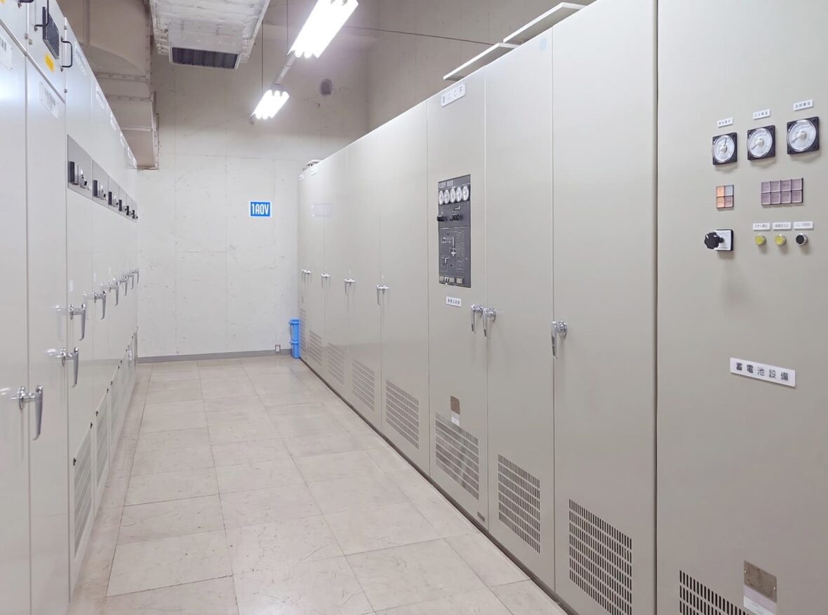 神戸市環境局西クリーンセンター無停電電源装置更新工事-施工前