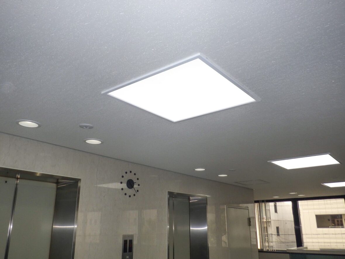 神戸法務総合庁舎LED照明及びセンサー化工事-施工後